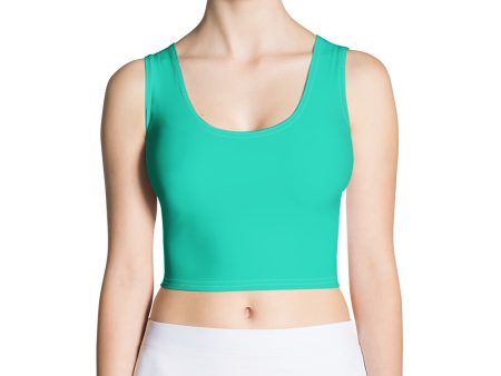 Aegean Blue Crop Top Online