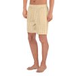 Banana Houndstooth Men s Athletic Long Shorts Online