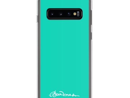 Aegean Blue Samsung Case (select model) For Cheap