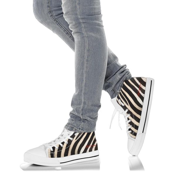 Zebra High Top Sneakers Online now