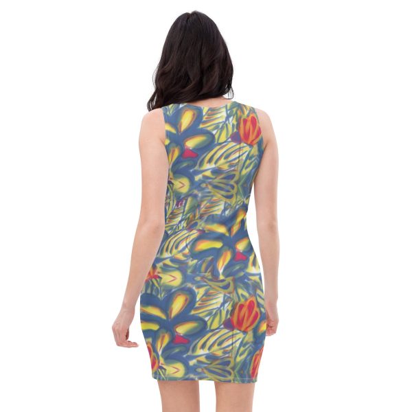 Bora Bora Tropical Fitted Tank Dress Online