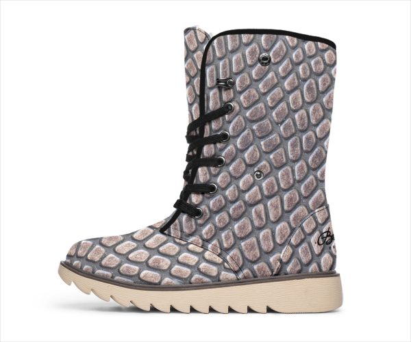 Croc Print Polar Boots Online Hot Sale