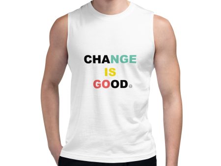 Change is Good Muscle tee - men Supply