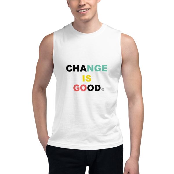 Change is Good Muscle tee - men Supply