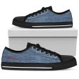 Blue Camouflage Lava Low Top Sneakers For Cheap