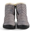 Croc Print Winter Boots Hot on Sale