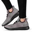 Croc Print Mesh Knit Sneakers on Sale