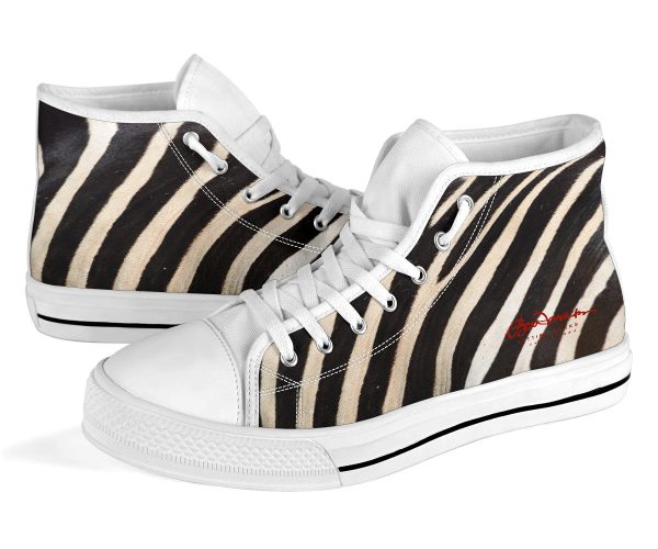 Zebra High Top Sneakers Online now