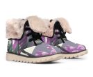 Abstract Collage Polar Boots Cheap