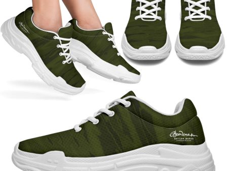 Army Camouflage Lava Athletic Sneakers For Discount