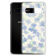 Blu&White Watercolor Floral Samsung Case (select model) For Cheap