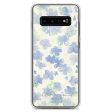 Blu&White Watercolor Floral Samsung Case (select model) For Cheap