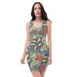 Bora Bora Tropical Fitted Tank Dress Online