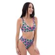 Dayglo Recycled high-waisted bikini Cheap