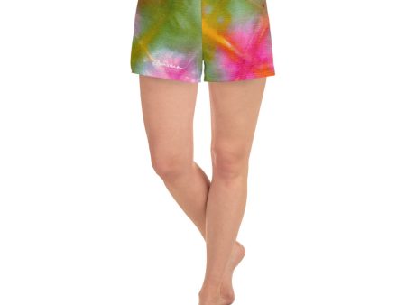 Women s Tie Dye Athletic Shorts Online Sale