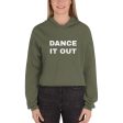 Dance It Out Crop Hoodie - Women For Cheap