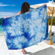 Blue Tie Dye Sarong Online