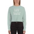 Crop Sweatshirt (Can t Handle Me) Discount