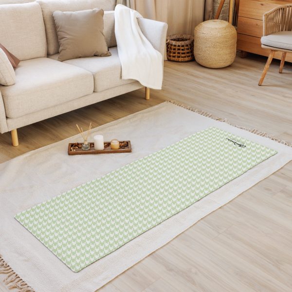 Butterfly Houndstooth Yoga mat on Sale