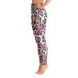 Dayglo Leopard Yoga Leggings For Sale