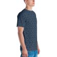 Blue Zebra Men s T-shirt For Cheap