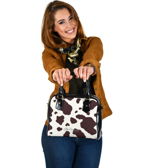 BW Pony Skin Hand Bag w Shoulder Strap on Sale