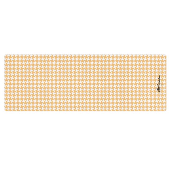 Banana Houndstooth Yoga Mat Sale