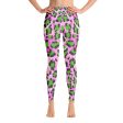 Dayglo Leopard Yoga Leggings For Sale