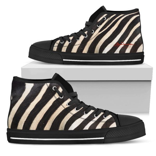 Zebra High Top Sneakers Online now