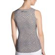 Croc Print Tank Top Fashion