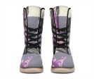 Abstract Collage Polar Boots Cheap