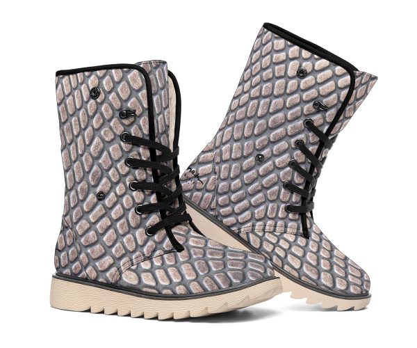 Croc Print Polar Boots Online Hot Sale