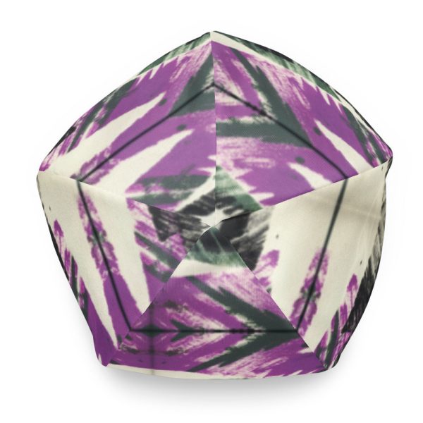 Abstract Collage All-Over Print Beanie Sale