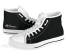 Black Signature High Top Sneakers For Cheap