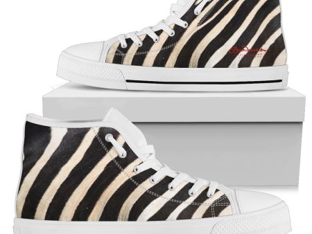 Zebra High Top Sneakers Online now