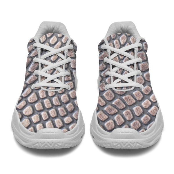 Croc Print Athletic Sneakers For Sale