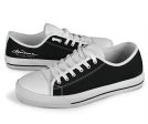 Black Signature Low Top Sneakers Supply