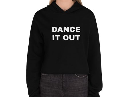 Dance It Out Crop Hoodie - Women For Cheap