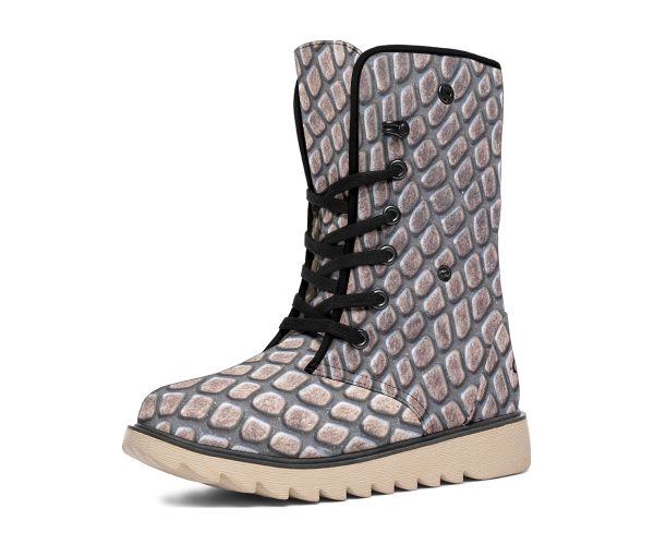 Croc Print Polar Boots Online Hot Sale