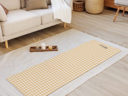 Banana Houndstooth Yoga Mat Sale