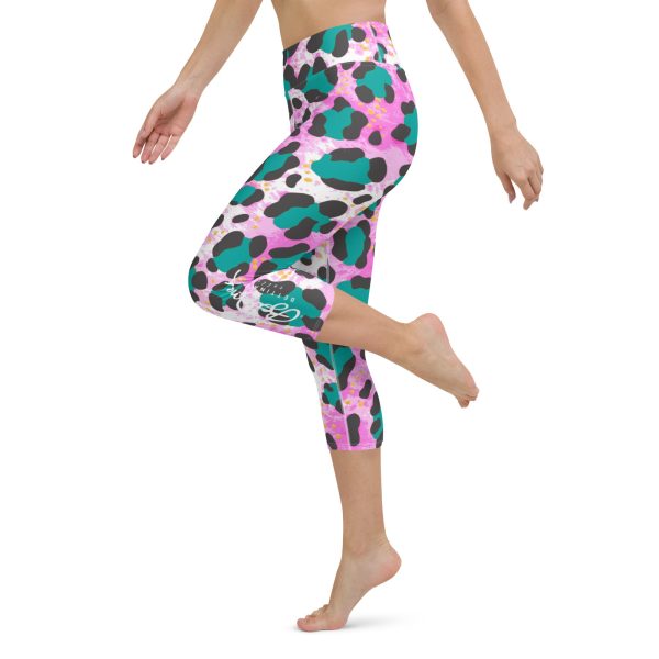 Dayglo Yoga Capri Leggings Supply