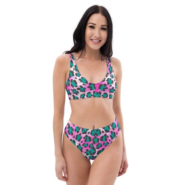 Dayglo Recycled high-waisted bikini Cheap